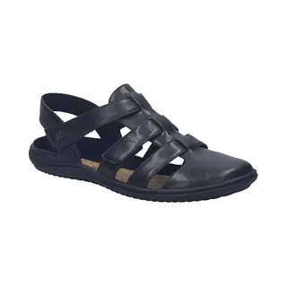 Josef Seibel Sandales En Cuir Pour Femmes 75801 Caitlyn 01, Pointure, 38 Eu, La Couleur, noir