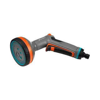 Gardena 18315-20 Garten-Wasserspritzpistole Garten-Wassersprühlanze Schwarz, Grau, Orange