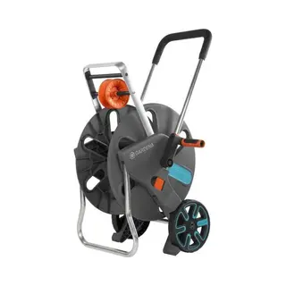 Gardena AquaRoll L Easy Wagenrolle Manuell Schwarz, Blau, Orange