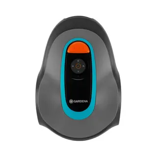 Gardena Sileno minimo Rasenmähroboter Akku Schwarz, Blau, Orange