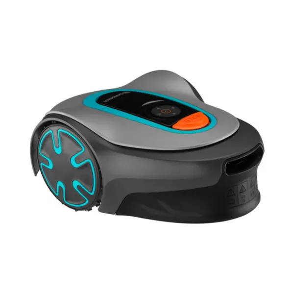 Gardena Sileno minimo Rasenmähroboter Akku Schwarz, Blau, Grau, Orange thumbnail