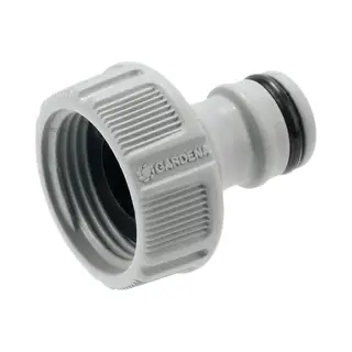 Gardena 18221-20 waterslangkoppeling Kraanaansluiting Grijs 1 stuk(s)