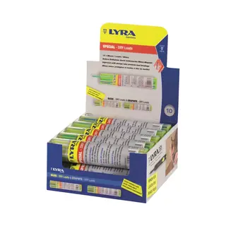 Lyra Dry 12 Stuks Speciale Reservevullingen Van Kunststof, Rond, 2, 8 X 2, 8 X 100 Mm, Verschillende Kleuren