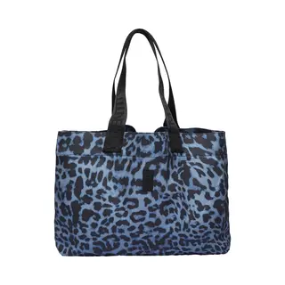 Comma Casual Identity Shopper Blauw / Zwart