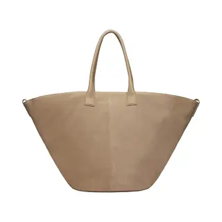 Liebeskind Berlin, Damen, Handtasche, Ledertasche - Shopper Mica XLarge, Beige