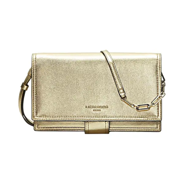 Liebeskind Berlin, Damen, Handtasche, Umhängetasche Lisa 2148707, Gold thumbnail