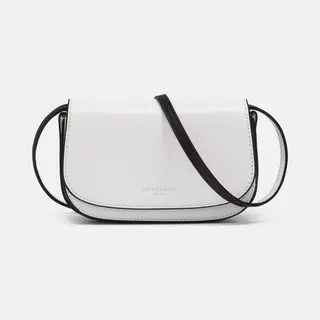 Liebeskind Berlin Schultertasche Ezra 3 Calf Optic Crossbody Bag Arctic Weiß