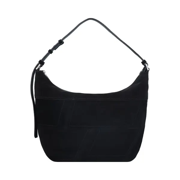 Liebeskind Berlin Schoudertas Edda Promo Hobo Bag Black Zwart thumbnail