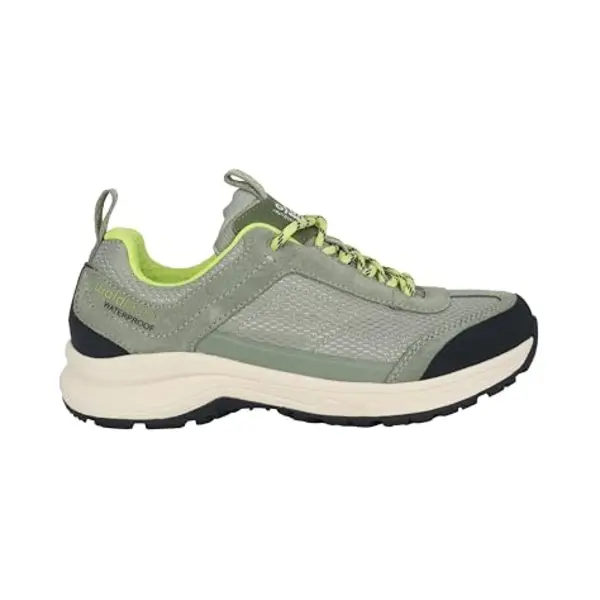 Waldläufer H-Freya - Dames Sneaker - Groen - Maat 42.5 (Eu) 8.5 (Uk) thumbnail