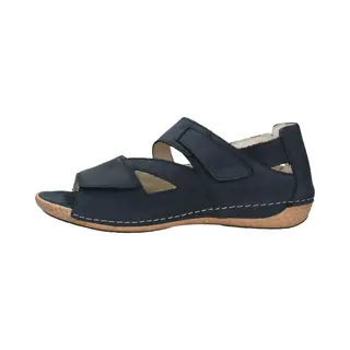 Wäldlaufer Waldlaufer Heliett Sandalen Plat - Blauw - Maat 7