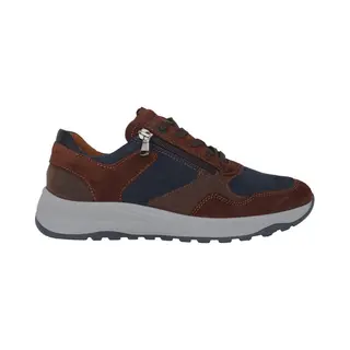 Waldläufer K-John - Heren Sneaker - Bruin - Maat 42.5 (Eu) 8.5 (Uk)