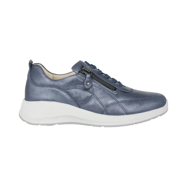 Waldläufer Kalea - Dames Sneaker - Blauw - Maat 37.5 (Eu) 4.5 (Uk) thumbnail