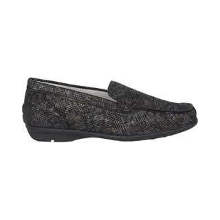 Waldläufer Harriet - Dames Moccasin - Zwart - Maat 42.5 (Eu) 8.5 (Uk)