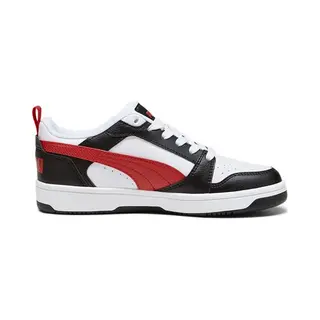 Puma Puma Rebound V6 Lo Jr Unisex Sneakers - Puma White-For All Time Red-Puma Black