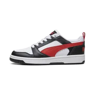 Puma, Jungen, Sneakers, Rebound V6 Lo Jr, Mehrfarbig, Weiss, (39)