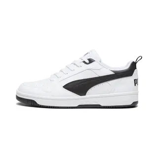 Puma Unisex Adults Rebound V6 Low Sneakers, Puma White-Puma Black-Puma Black, 8.5 Uk