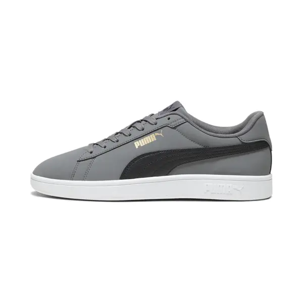 Puma Unisex Smash 3.0 Buck Sneaker, Cool Dark Gray Black Gold White, 37 Eu thumbnail