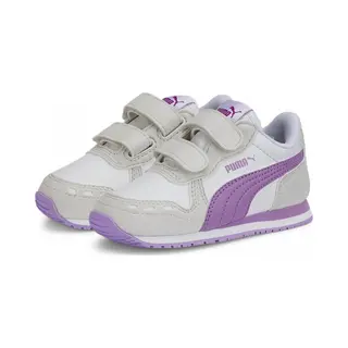 Puma Unisex Baby Cabana Racer Sl 20 V Inf Sneaker, Ash Gray White Black, 25 Eu