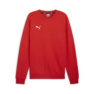 Puma Mens Teamgoal Casuals Crew Neck Knitted Sweater, Puma Red-puma White, Xxl Eu