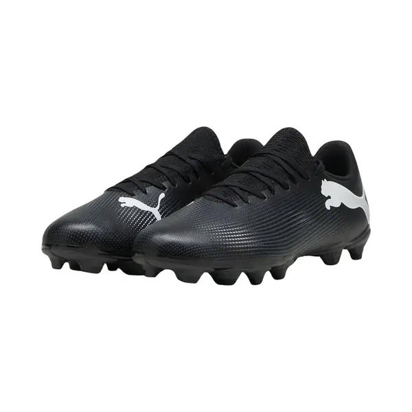 Puma Men Future 7 Play Fg/Ag Soccer Shoes, Puma Black-Puma White, 41 Eu thumbnail