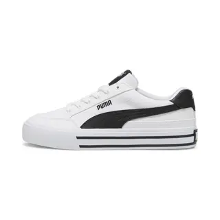 Puma Sneakers Laag 'Court Classic Vulcanised Formstrip' Zwart / Wit