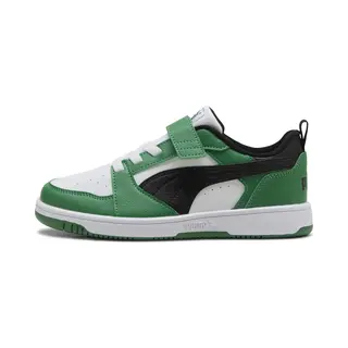 Puma Sneakers 'Rebound V6' Grasgroen / Zwart / Wit