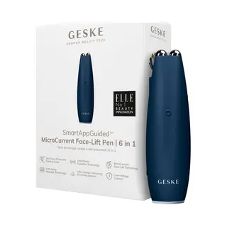 Geske MicroCurrent Face-Lift Pen 6 In 1 Mitternachtsblau Modell GK000013MN01