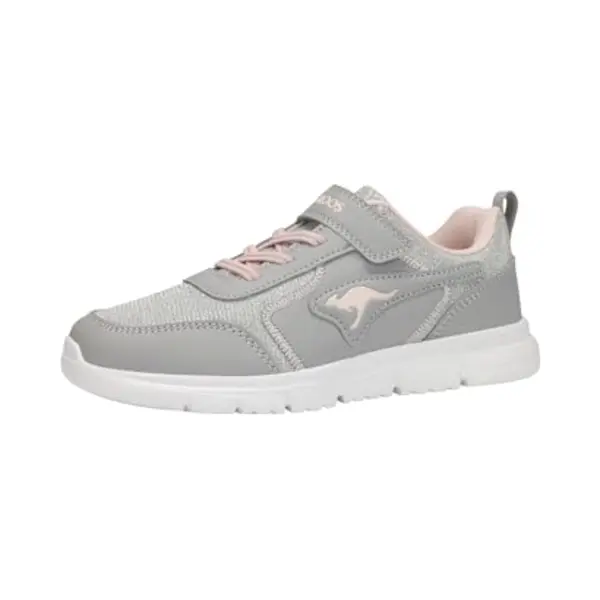 Kangaroos Unisex Kinder K-etk Zig Ev Sneaker, Vapor Grey Frost Pink, 33 Eu thumbnail