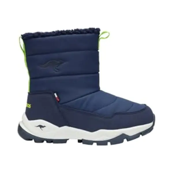 KangaROOS K-fr Floki Rtx Sneeuwlaarzen, Uniseks, Kinderen, Dk Navy Lime, 30 Eu thumbnail
