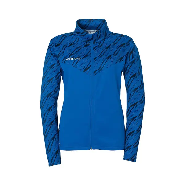 Uhlsport Damen Trainingsjacke Progressive 28 Poly Jacke 1002270 Azurblau-S thumbnail