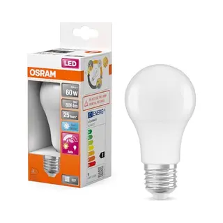Osram Led Classic A Mit Bewegungs- & Tageslichtsensor 8.8W 840 Matt E27