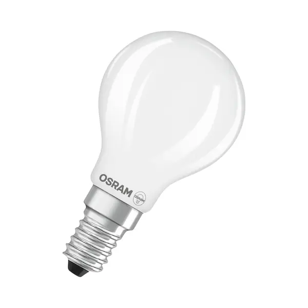 Osram Led Retrofit Classic P In P-Form, Led-Lampe, Glas, Matt, 3, 4 W, 470 Lm, 4000 K, Cri 80 thumbnail