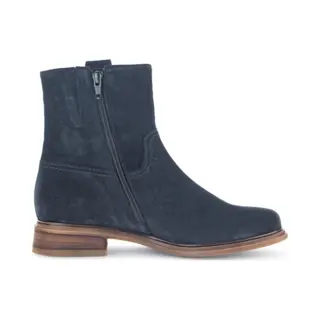 Gabor Damen Ankle Boots, Frauen Stiefeletten, Moderate Mehrweite (G), gefüttert, Winterstiefeletten, Stiefel, Dark-Blue(Flausch), 37.5 Eu / 4.5 Uk