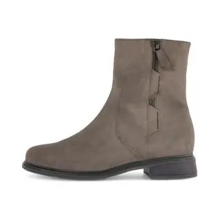 Gabor 790.1 Enkellaarsjes - Enkelboots Met Rits - Dames - Taupe - Maat 38