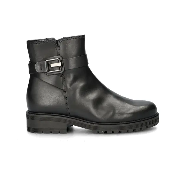 Gabor Damen Ankle Boots, Frauen Stiefeletten, Komfortable Mehrweite (H), gefüttert, Winterstiefeletten, Stiefel, schwarz (Flau/Cdf), 38.5 Eu / 5.5 Uk thumbnail