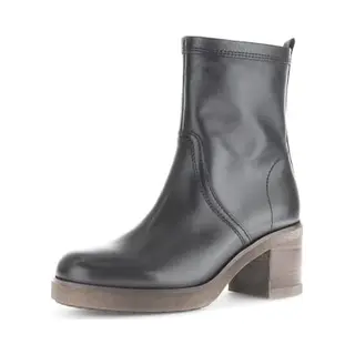 Gabor Damen Plateaustiefeletten, Frauen Stiefeletten, Leichte Mehrweite (G), Kurzstiefel, uebergangsschuhe, schwarz (Micro), 38 Eu / 5 Uk