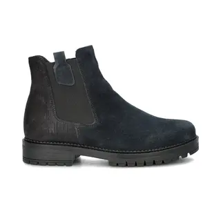Gabor Chelsea Enkellaarzen Voor Dames, Comfortabele Extra Breedte (H), Donkerblauw 46