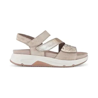 Gabor Damen Low-Top Sneaker, Frauen Halbschuhe, schnürschuhe, schnürer, straßenschuhe, Strassenschuhe, Sportschuhe, Pesca/Puder/oasi, 39 Eu / 6 Uk