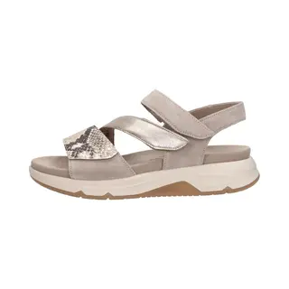 Gabor Damen Low-Top Sneaker, Frauen Halbschuhe, schnürschuhe, schnürer, straßenschuhe, Strassenschuhe, Sportschuhe, Pesca/Puder/oasi, 44 Eu / 9.5