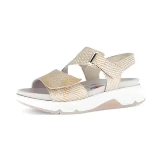 Rollingsoft -Dames - Goud - Sandalen - Maat 38