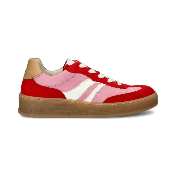 Gabor Comfort Optifit Dames Sneaker - Rood Multi - Maat 39 thumbnail