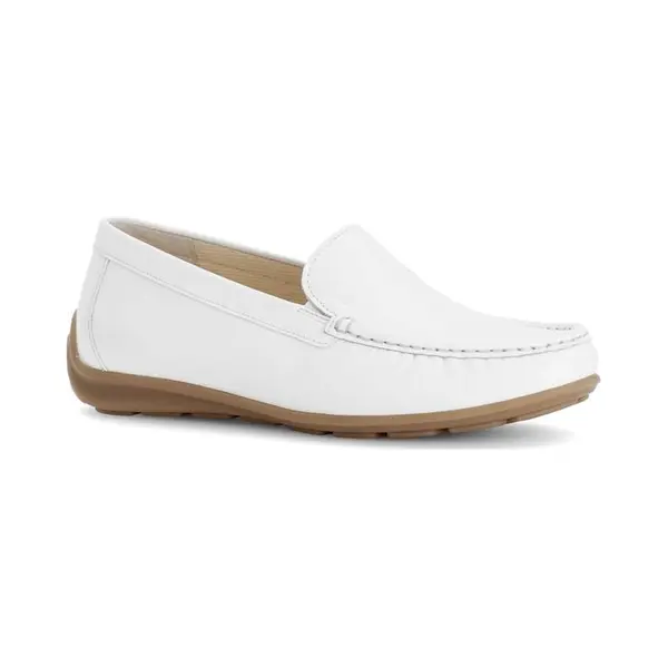 Gabor Damen Slipper, Frauen Slip On, Businessschuhe, Slip-ons, Mokassins, Halbschuhe, Slides, Schlupfschuhe, schluepfschuhe, Loafer, Weiss, 37.5 Eu / thumbnail