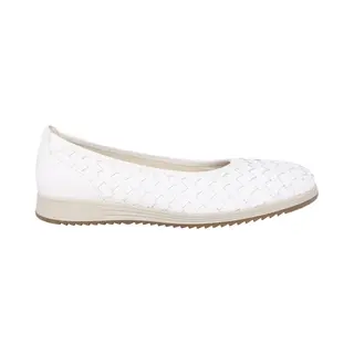 Gabor 64.111.21 - Dames Ballerina - Wit - Maat 40.5 (Eu) 7 (Uk)