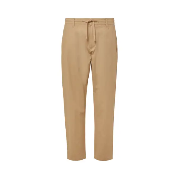 s.Oliver Detroit, Relaxed-Fit-Chino Aus Leinenmix Mit Elastikbund thumbnail