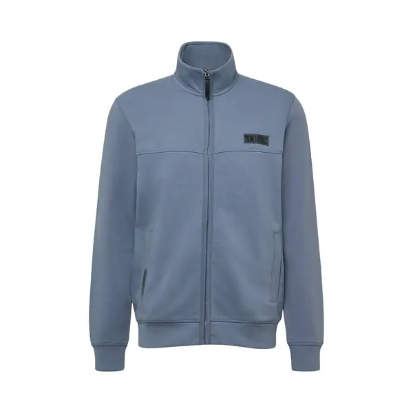 S.Oliver Sweatvest Blauw / Zwart thumbnail