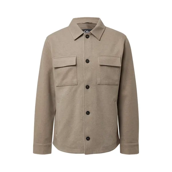 S.Oliver Hemdjacke Outdoor-Jacke Softes Overshirt Mit Kentkragen Und Aufgesetzten Brusttaschen thumbnail