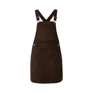 Qs Mini-Latzkleid Aus Cord
