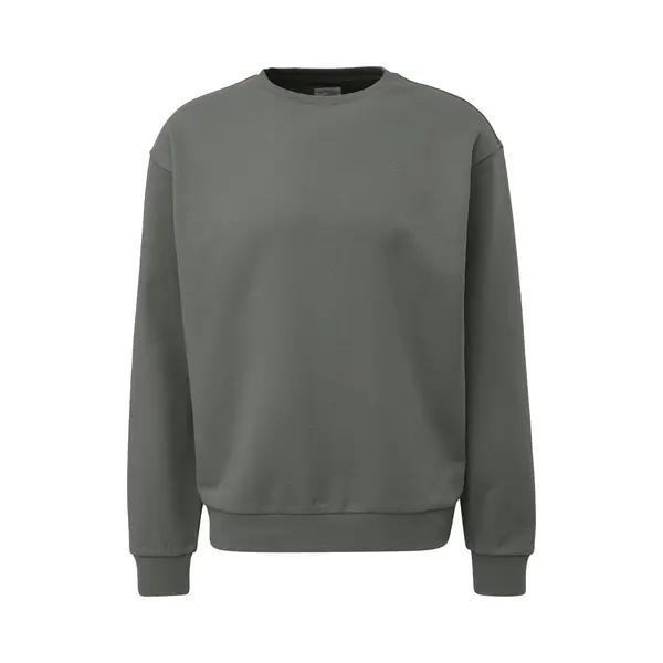 Q/S Designed By - Heren Sweater - Maat L - Mannen - Grijs - Katoen thumbnail