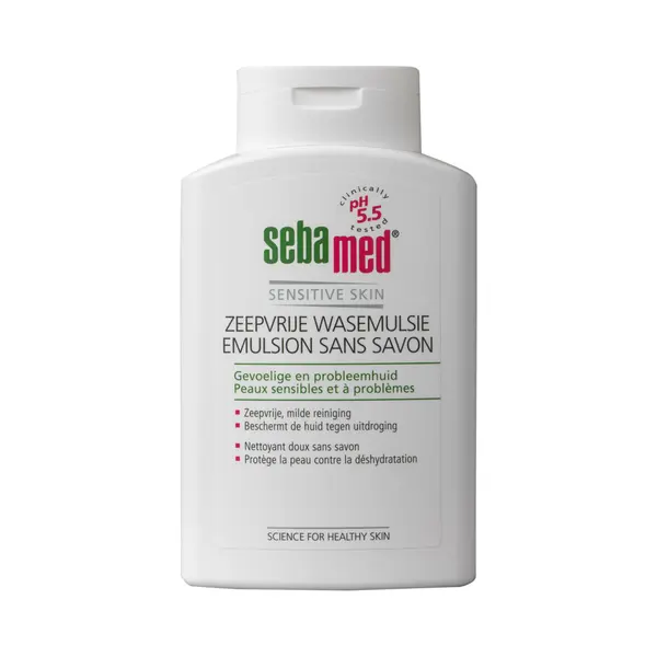 Sebamed Zeepvrije Wasemulsie Fles 500 Ml thumbnail