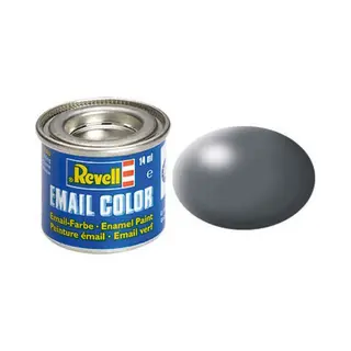 Revell Dark grey, silk Ral 7012 14 ml-tin schaalmodel onderdeel en -accessoire Verf
